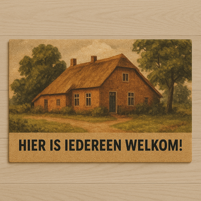 gepersonaliseerde deurmat