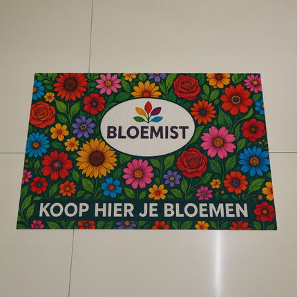 Deurmat met logo 60 x 120 cm