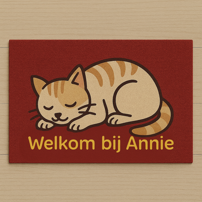 gepersonaliseerde deurmat 60 x 80 cm