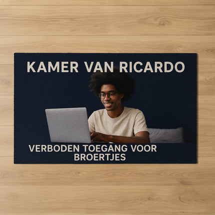 Deurmat met bedrukking 70 x 120 cm