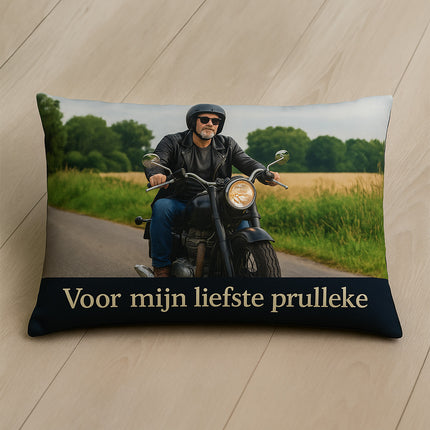 Sierkussen bedrukt met foto 60 x 40 cm