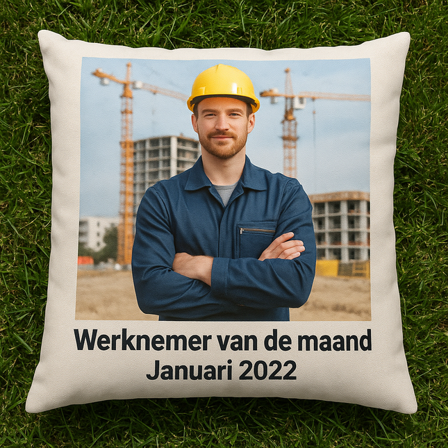Sierkussen voor buiten met bedrukking - 40 x 40 cm