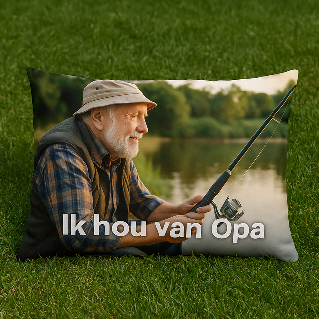 Sierkussen voor buiten met bedrukking 60 cm x 40 cm